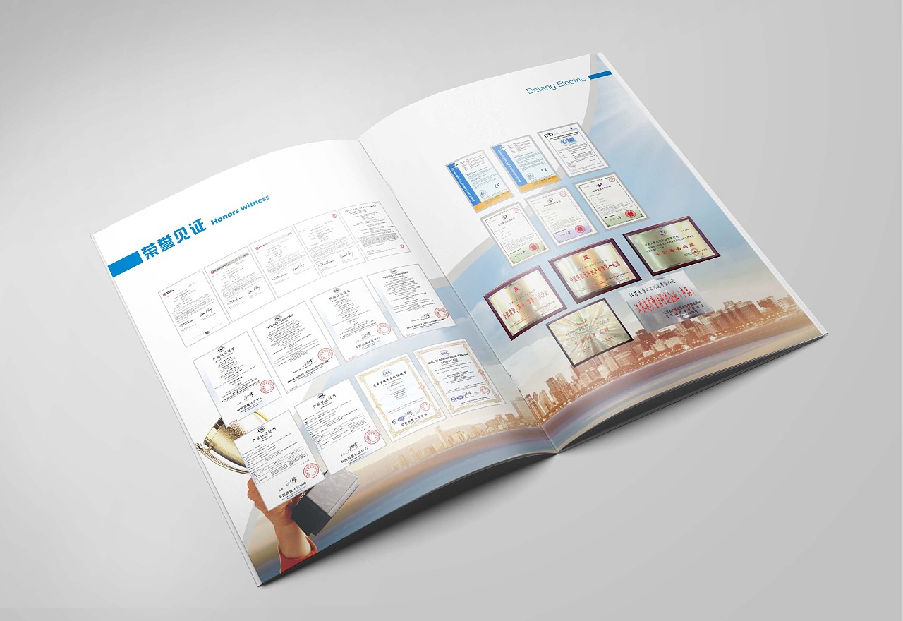 扬中大唐电器制造公司产品目录说明书宣传册设计