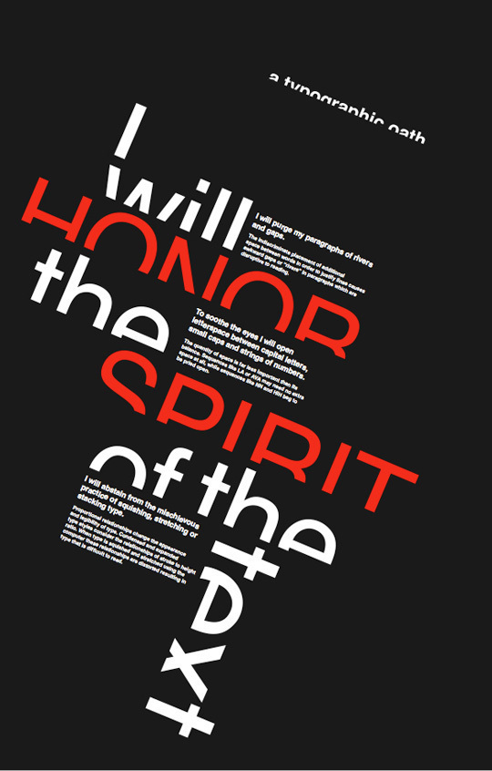 海报的文字版式编排设计（89款）（5）——海报作品集与平面设计艺术